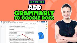 How to add grammarly to google docs 2024  Full Guide