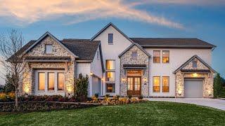 INSIDE THE ULTRA CUSTOM MODEL HOUSE W A LUXURIOUS FEEL NEAR DALLAS TEXAS  $1M+