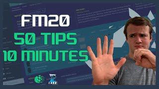 50 Football Manager 2020 Tips and Tricks in 10 Minutes