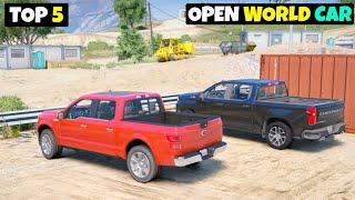 Top 5 Open World Car Driving Games For Android  Best open world games for android