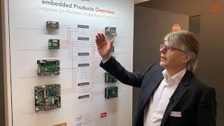 congatec product overview at the Embedded World 2020