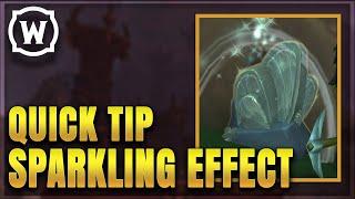 WoW Quick Tip How to Get Sparkling Effect on Gathering Nodes