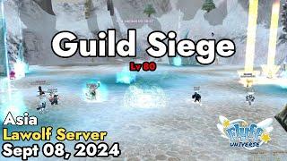 Guild Siege Lv 80 Lawolf Server September 08 2024  Flyff Universe