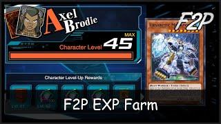 How to MAX LEVEL a character in a day with a F2P deck Yu-Gi-Oh Duel Links