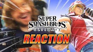 MAX REACTS Terry Bogard Is In Smash Ultimate