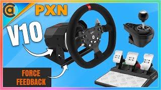 PXN V10 Racing Wheel. Force feedback for PS4 Xbox PC