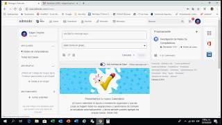 Asignación de tarea y revisión en Plataforma Edmodo