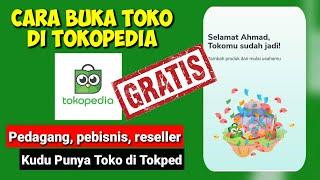 Langkah Mudah Buka Toko Di Tokopedia  TERBARU 2022 #omzeeztutor