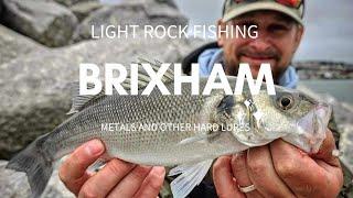 Light Rock Fishing - Brixham - Metals and Other Hard Lures