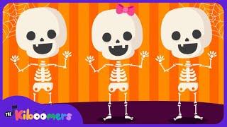 Skeleton Dance - The Kiboomers Halloween Song For Preschool Circle Time