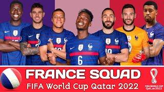 FIFA World Cup 2022 France Squad  France Potential Squad Qatar World Cup 2022