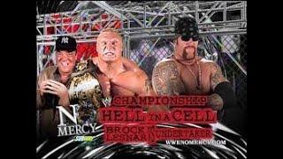 WWE No Mercy 2002 Match Card