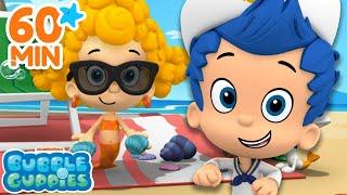 Best Beach Moments with Deema & Gil  60 Minute Compilation  Bubble Guppies