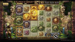 Gonzos Quest Megaways Bonus Feature Red Tiger  NetEnt