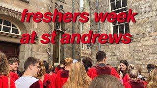 Freshers Week 2022 at St Andrews  SCOTLAND VLOG