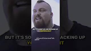 Eddie Hall on The Power of Self Belief #mindset #inspirational #motivational #motivation #secret