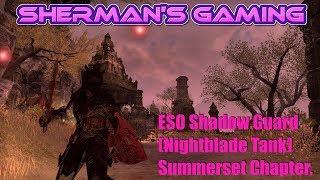 ESO Shadow Guard Nightblade Tank Summerset Chapter.