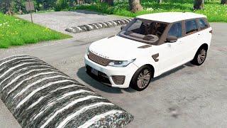 Cars vs Massive Speed Bumps #5  BeamNG.drive