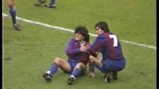 Maradona vs Real Sociedad Away in La Liga 1982-83
