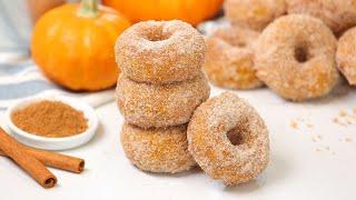 Pumpkin Spice Donuts  Delicious Fall Baking