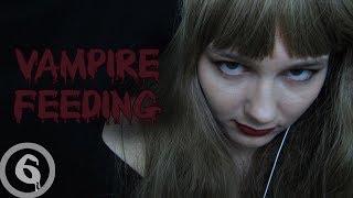 ASMR Vampire Feeding Kidnapped slurping ear to ear whisper Veronica