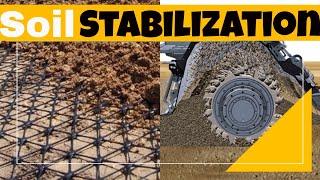 What is soil stabilization?  Methods of soil stabilization