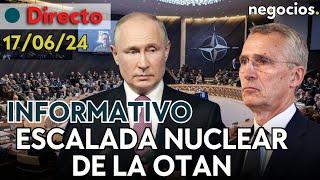INFORMATIVO Rusia advierte de una escalada nuclear de la OTAN Putin visitará RPDC y Francia alerta
