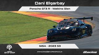 iRacing - 23S3 - Porsche GT3 R - IMSA - Watkins Glen - Dani