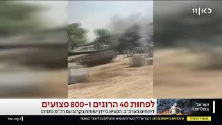 ישראל במלחמה הרוגים וחטופים אחרי חדירת מחבלים לעוטף  משדר מיוחד