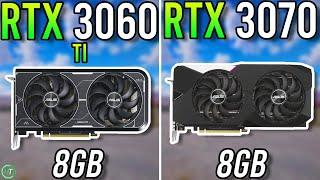 RTX 3060 Ti vs RTX 3070 - Big Difference?  Tested in 2024