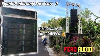 Sound System Hajatan Pendatang Baru Unit Power full Pakai LAB GRUPPEN • FERO AUDIO • Soss Massz ee 