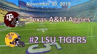 113019 - Texas A&M vs #2 LSU