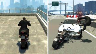 GTA IV - Motorcycle Crashes Ragdolls Vol. 16 Euphoria Physics