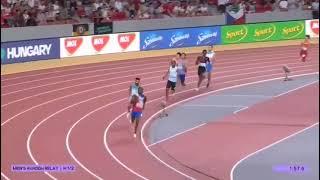 Indians 4×400 mts relay team  great performance #follow #olympics #athletics