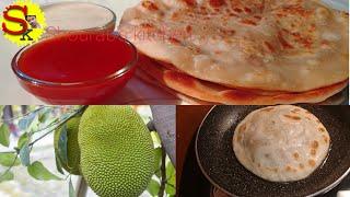 Jackfruit paratha with chatpata dahi and my magic masala #jackfruitrecipe #shourabskitchen