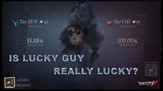 Is Lucky guy really lucky?? - IDENTITY V SURVIVOR GAMEPLAY