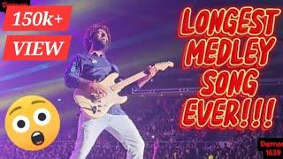 Arijit Singh – THE BEST LONGEST MEDLEY SONG Live in Indoor Stadium Singapore 2023