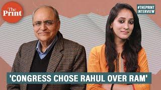 They chose Rahul over Ram Former BJP MP Balbir Punj on Congress declining Ram Mandir invite