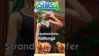 Strandverkäufer Challenge Sims 4  #shorts #sims4