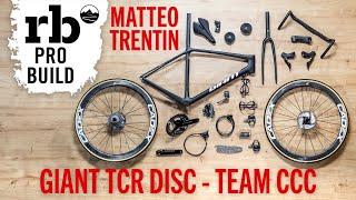 Dreambuild Giant TCR Advanced SL 2021 Team CCC Matteo Trentin World Tour Teambike Probikebuild