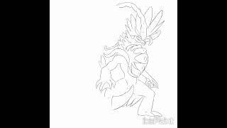 How To Draw Pokemon - Koraidon Easy Step by Step #shorts