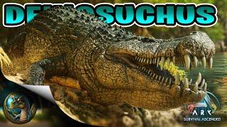 ARK Ascended How To Tame Deinosuchus