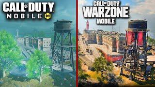 COD MOBILE vs WARZONE MOBILE - Alcatraz