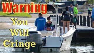 This Is Rough To Watch  Miami Boat Ramps  Black Point Marina