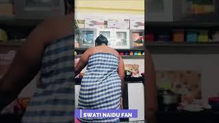 Swathi Naidu out of the bathroom