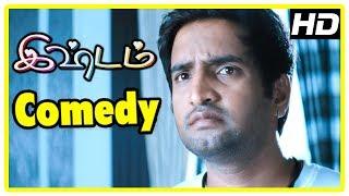 Santhanam Latest Comedy Scenes 2017  Ishtam Comedy Scenes  Vimal  Santhanam  Nisha  Misha