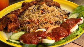 BEEF RICE PILAF  NASI PILAF DAGING