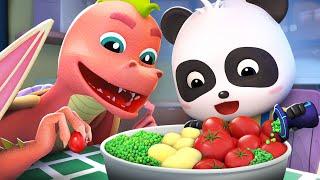 I Love Veggies Song  Good Habits for Kids  Kids Songs  Kids Cartoon  BabyBus