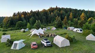 28 Kişi 9 Çadır 1 Karavan ile Glamping Köyü Kurduk