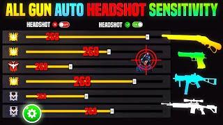 Free Fire Auto Headshot Trick 2024 Sensitivity  2gb 4gb 6gb Ram Headshot Sensitivity Setting